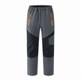 thumbnail image 2 of CQONEPT Girl's Snow Ski Pants Windproof Windbreaker Pants Snowboard Padded Insulated Athletic Outdoor with Pockets Gray 6 Years, 2 of 5