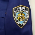thumbnail image 3 of Uniforme de policía para niños, ropa de juego, uniforme de policía de Nueva York, disfraces de Halloween de cosplay de policía estadounidense, 3 of 6