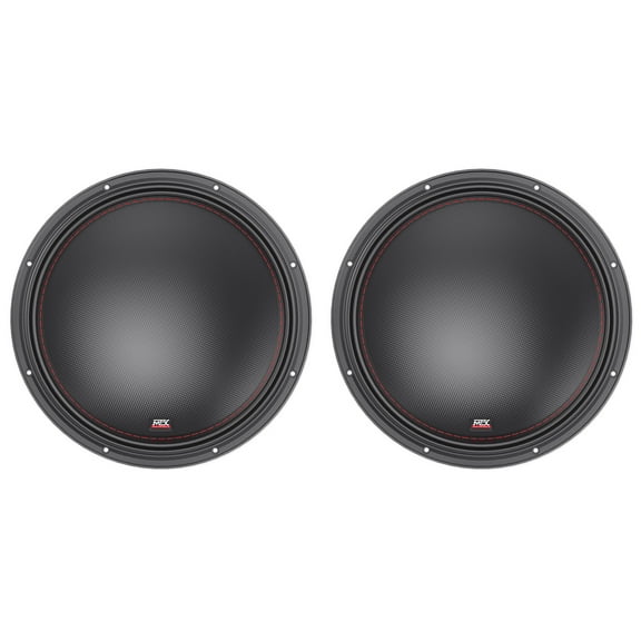 (2) MTX 7515-22 15" 1500 Watt RMS Competition Subwoofers DVC 2ohm Car Audio Subs