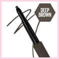 thumbnail image 6 of Maybelline EyeStudio Hyper Easy No Slip Pencil Eyeliner Makeup, Deep Brown, 6 of 10