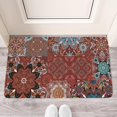 thumbnail image 2 of Bohemian Brown Geometry (5) Door Mat 30 X 17 Inch Welcome Doormat Indoor Outdoor Entrance Floor Mat Non Slip Spring Summer Decor Rubber Mats, 2 of 6