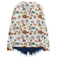 thumbnail image 3 of Halloween Sweaters for Women Fashion Funny Pumpkin Graphic Crewneck Knitted Pullover Tops Autumn Daily Look, 3 of 5