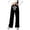 Black, variant on WMQPNNS Girl's Baggy Sweatpants Straight Leg Joggers Pants Toddler Girls Sweatpants 3T Prints Drawstring Workout Pants with Pockets Clothes for Girls, Size 10-11 Years, Black
