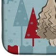 thumbnail image 4 of Winter Holiday Cocker Spaniel Dish Drying Mat, 4 of 7