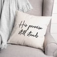thumbnail image 2 of Creative Products His Promise 18x18 Spun Poly Pillow, 2 of 2
