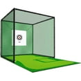 thumbnail image 1 of PreAsion Golf Practice Network Portable Foldable Golf Hitting Cage Golf Training Golf Cage Hitting Net, 1 of 5