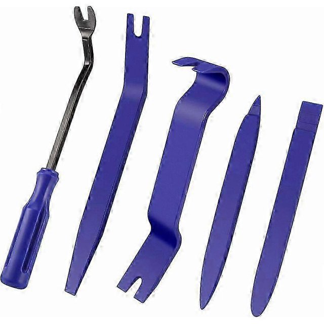 Car Trim Removal Tool Set, Car Radio Removal, Car Trim Remover Useful for Car Radio Audio Dash Installer, Trim Removal Tool 5pcs