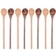 thumbnail image 1 of Cuchara de madera de haya, 8 unidades, ecológica, con mango largo y cómodo., 1 of 14
