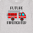thumbnail image 4 of Inktastic Future Firefighter Red Fire Truck Engine Boys or Girls Baby T-Shirt, 4 of 5