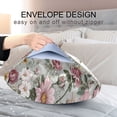thumbnail image 4 of Satin Pillowcase Home Luxury Envelope Pillowcases Soft And Smooth Roses Blooming, 4 of 6
