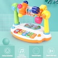 thumbnail image 2 of Jouet Piano pour Enfants Jouets Musicaux de Développement pour Bébé Jouets Musicaux Mignons Dessin Animé Jouet Musical Éducatif Clavier Électronique Instrument de Musique Réutilisable Jouet pour Enfants Garçons Filles Âge 3+, 2 of 10