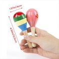 thumbnail image 3 of 10 Piezas de Juguete de Tablero de Sonido de Martillo de de Madera para Niños y Bebés Agitador de Huevos Sensorial Colorido y Martillo de (Color Aleatorio), 3 of 5