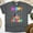 Dark Heather, variant on Be Irrational Shirt – Pi Symbol Birthday Cake Design for STEM Lovers, White, Size S