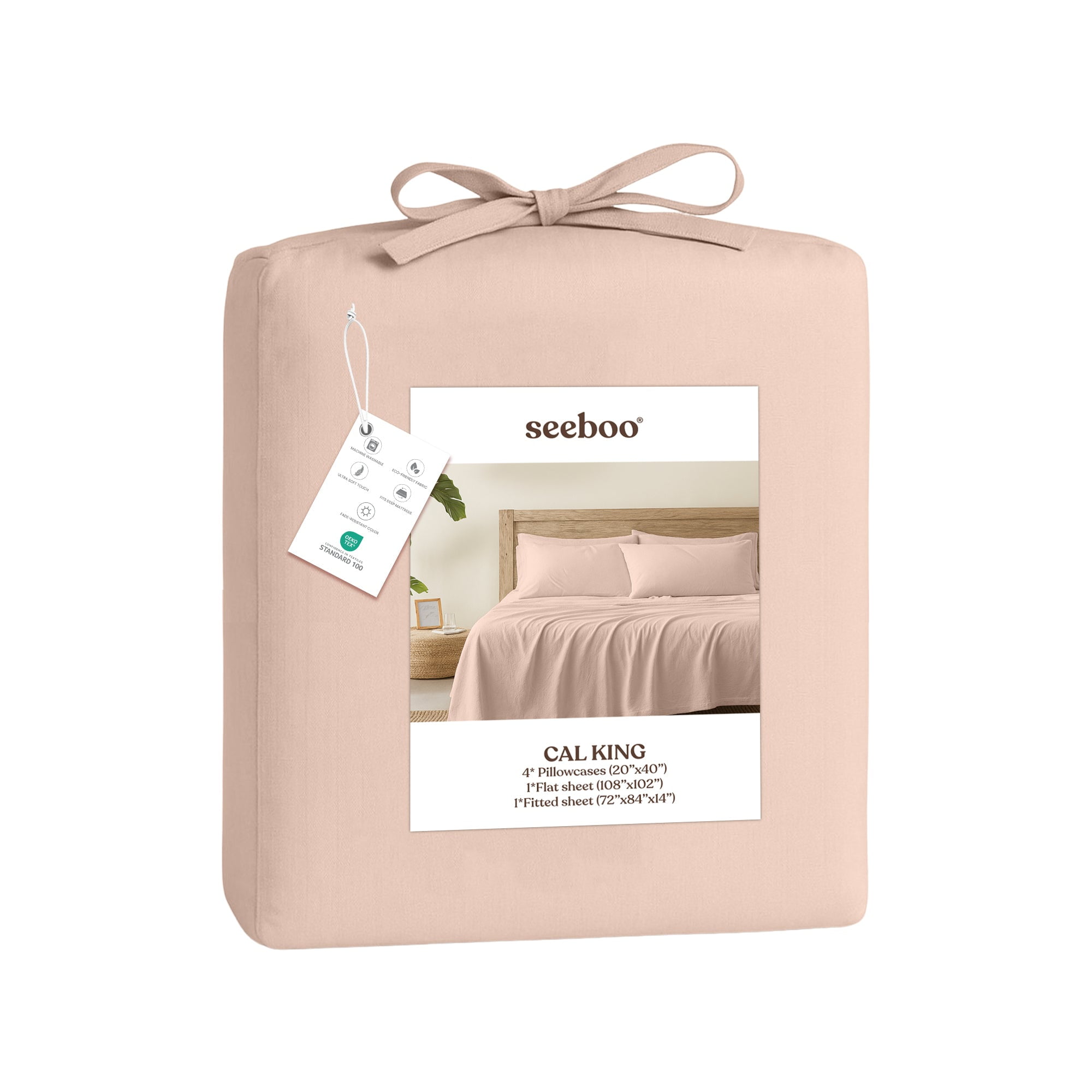 6-Piece Microfiber Bed Sheets ? Ultra-Soft, Wrinkle-Free, Deep Pocket Fit