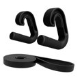 thumbnail image 3 of 2 piezas Manijas de barra de pull up up Atención hacia abajo accesorios ergonómicos de la máquina de cable de empuñaduras de mano portátiles para el, 3 of 8