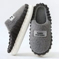 thumbnail image 5 of Winter Thick-soled Indoor Warm Plush Slippers, 5 of 12