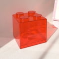 thumbnail image 5 of Anvazise Coin Bank Transparent Visible Easy to Use Kids Building Block Design Money Saving Box for Gifts 1Pc, 5 of 13