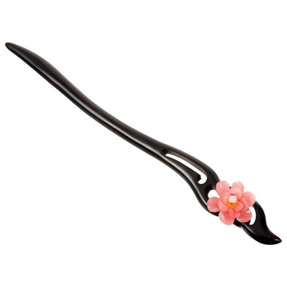 STOBOK Chinese Style Hair Stick Ebony Hair Decoration for Women 1Set