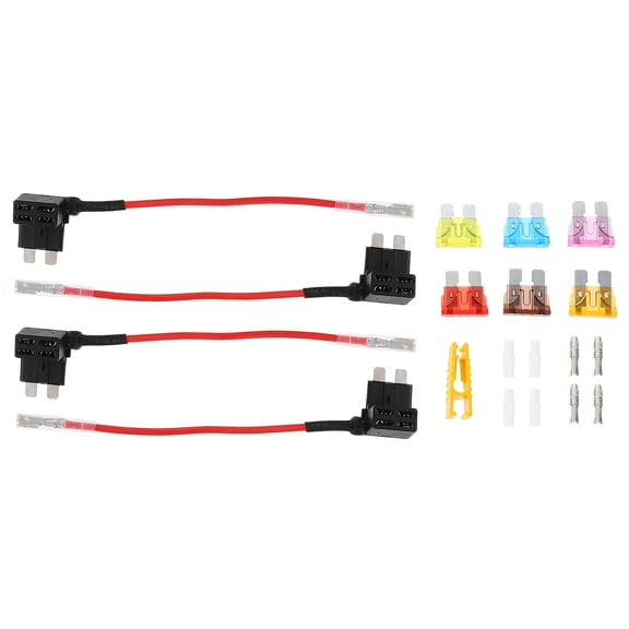 Car Fuse Boxes Circuit Tools for Modification 19pcs Assorted Color Plastic Copper Strong Heat