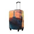 thumbnail image 1 of Balery Lighthouse At Sunset Coast Funda de equipaje, fundas para maletas, elástica, lavable, protector de maletas, compatible con maletas de 18 a 32 pulgadas-Small, 1 of 7