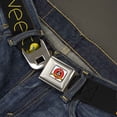 thumbnail image 2 of Looney Tunes Belt, Seatbelt Buckle Belt, Tweety Bird Poses Cute And Sweet Black Yellow, 34 to 52 Inches, 2 of 9