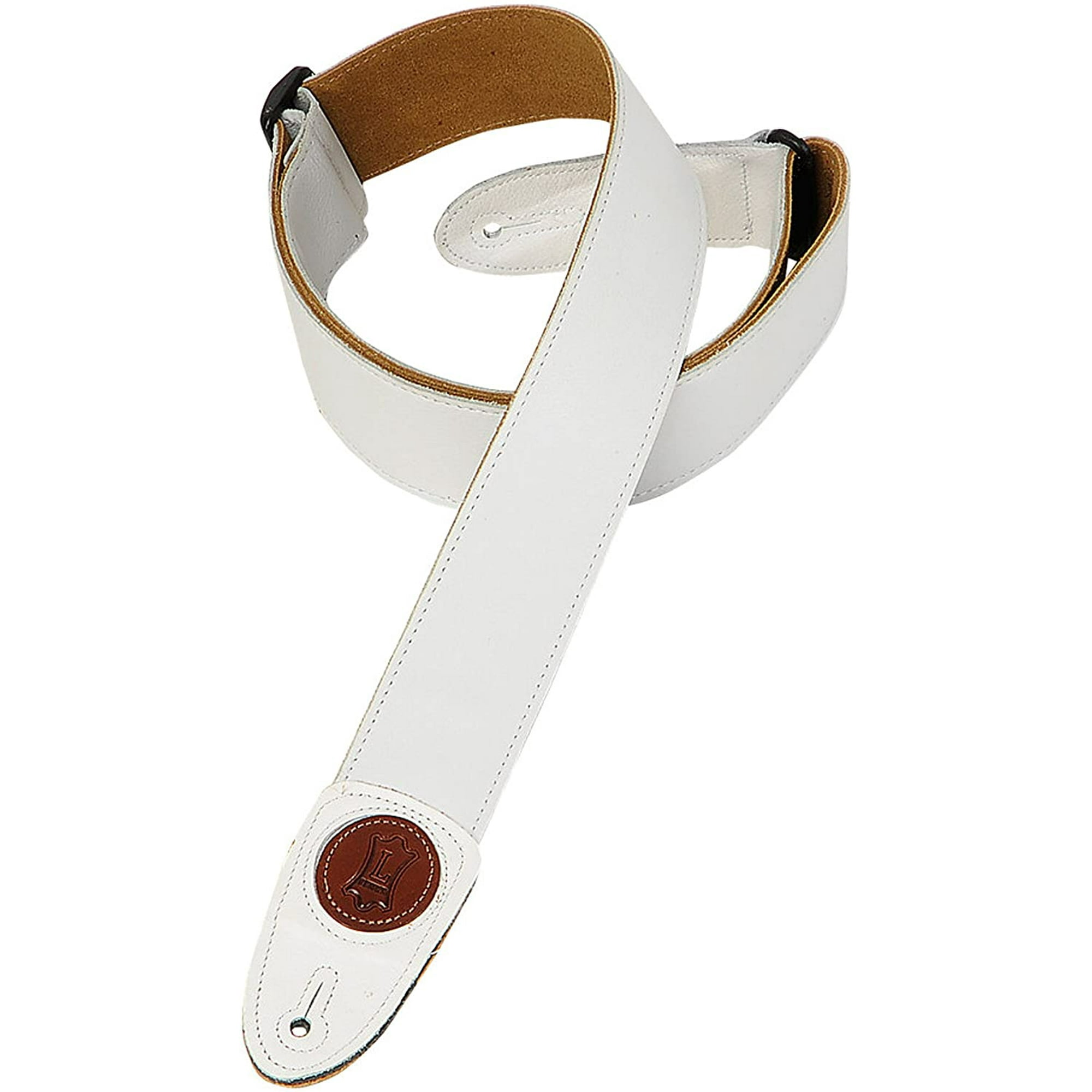 Levy's Leathers MSS7G-WHT Suede-Leather Guitar Strap,White | Walmart Canada