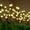 Solar Yellow Garden Lights-4 Pack, variant on AGCAN Solar Halloween Pumpkin Pathway Stake Lights - 6 Connected Jack-O-Lantern Lights, 8 Lighting Modes, 6-12H Long-Lasting Glow, Waterproof Outdoor Yard Garden Party Decor