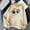 Khaki, variant on jjayotai Women's Print Winter Hoodie, Pullover Tops Long Sleeved Comfortable Sweatshirt