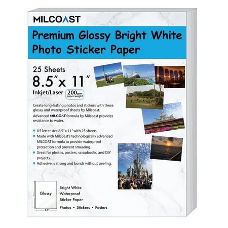 Dichroic Slide Paper (Milcoast Glossy Full Sheet 8.5
