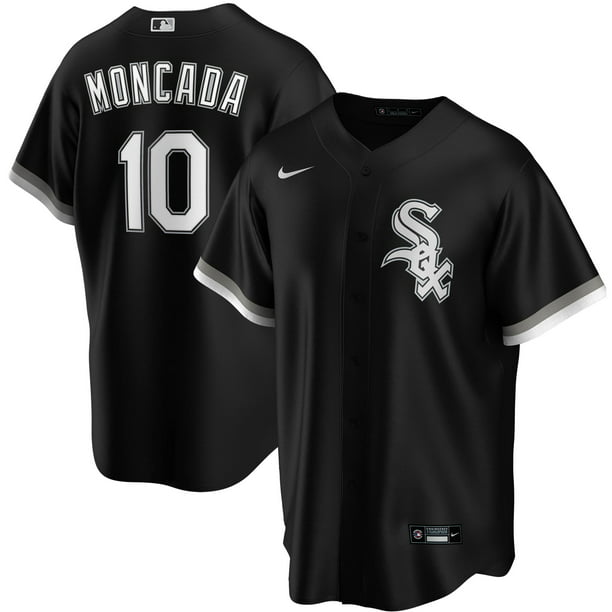 Yoan Moncada Chicago White Sox Nike Alternate Replica Player Name Jersey - Black