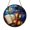 Acrylic 3.5 Inch, variant on Stained Glass Style Music Window Suncatcher, Decorative Art Panel with Instrument and Note Theme, Window Hanging Decor