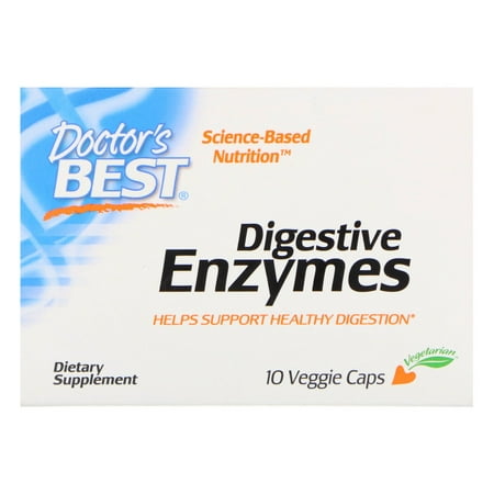 Doctor's Best, Digestive Enzymes, 10 Veggie Caps
