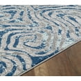 thumbnail image 3 of L-Baiet CH244B46 4 x 6 ft. Dita Graphic Rug, Blue, 3 of 7