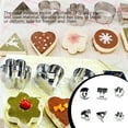 thumbnail image 4 of Baking Molds Mousse Pastry Stainless Steel Tray Gingerbread Chocolate Cutters Embosser Kitchen Bar Bakery DIY Making Accessories Type 1, 4 of 6