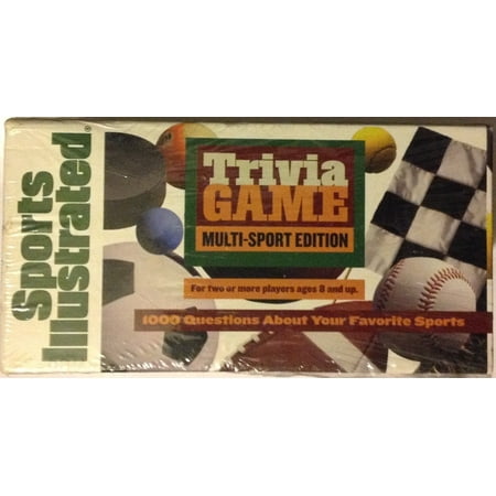 Sports Illustrated Trivia Game by Cardinal (Best Sports Trivia Games)