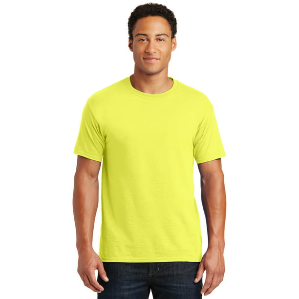 JERZEES - Jerzees Men's Shoulder To Shoulder Taping T-Shirt - Walmart ...