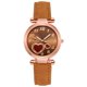 thumbnail image 1 of Reloj de pulsera de cuarzo analógico de acero inoxidable dorado cristalino para mujer a la moda Wmkox8yii gfajkfgbkjabf1596, 1 of 1