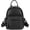 Black, variant on Women Mini Backpacks Small Backpack Purse Fashion Vegan Leather Quilted Little Daypack Bag