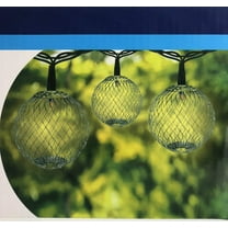 Westinghouse Metal Balls 10 Solar LED String Light Set - 12.14 Feet Length