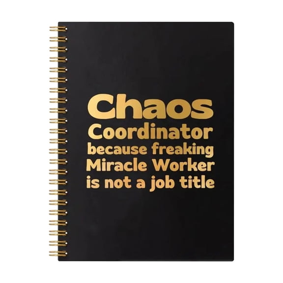 160 Pages Blank Spiral Hardcover Notebook, Great Thank You Gift For Colleague, Lover, Birthday Gift Notes: Manual Measurement, Please Allow Slight Error