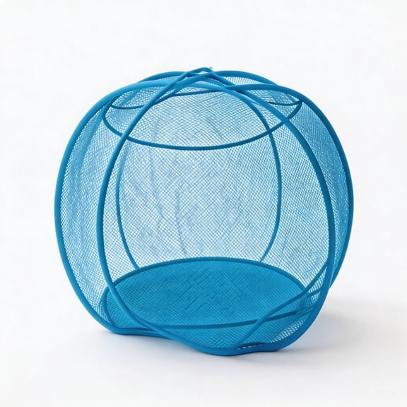 Portable Outdoor Cat Enclosure, 27"Mesh Ball Cat Cage, Foldable 360° Panoramic Rolling Cat Playpen for Outside,Indoor