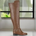 thumbnail image 2 of Style & Co. Womens Charlaa Buckle Faux Leather Over-The-Knee Boots, 2 of 3
