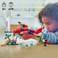 thumbnail image 4 of LEGO City Fire Rescue Plane Toy for Kids and Fans of Firefighter Toys, Fun Birthday Gift Idea for Boys and Girls Ages 6+ who Love Airplane Toys and Imaginative Play, Includes 3 Minifigures, 60413, 4 of 6