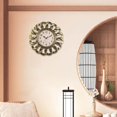 thumbnail image 4 of Jingsheng Retro Wall Clock Silent Stylish Decorative for Decor Dining Room Restaurant Gold, 4 of 8