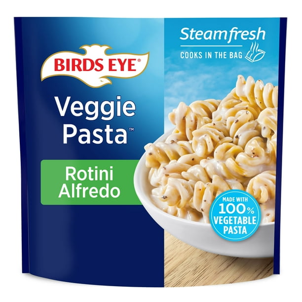 Birds Eye Veggie Pasta Spinach Lentil Rotini Pasta with Alfredo Sauce