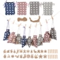 thumbnail image 2 of 1 Set of Christmas Gift Wrapping Bag Candy Bags Xmas Treats Bags Portable Party Present Bags, 2 of 7