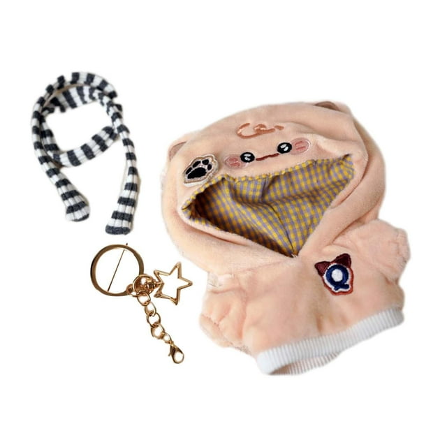 Conjunto de bufanda con capucha Strade Fareast Limited trajes de muñeca suave