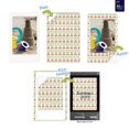 thumbnail image 2 of Fujifilm Instax Mini Instant Film (3 Pack, 60 Sheets) 5 Plastic Desk Frames + 10 Paper Frames Plus 60 Sticker Frames, 2 of 4
