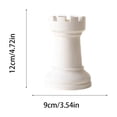 thumbnail image 3 of Iumwxz Pen Organizer Desktop Stationery Holder Fortress Tower Desk Caddy Multifunction Storage Supply Container for Office Home School Student Workspace White, 3 of 6