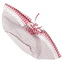 TABLZONE Fitted Basket Liner Fabric Insert Washable Reusable for Wire, Wicker, Picnic, Storage Baskets